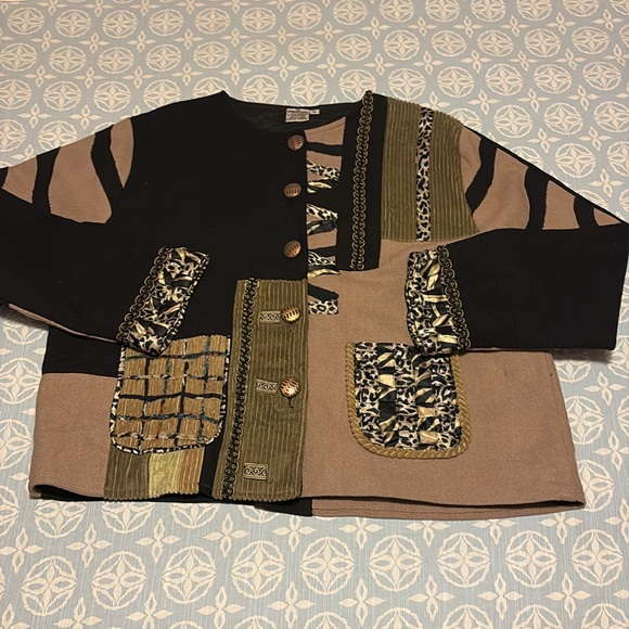 Vintage boho jacket, tags still attached - Picture 5 of 10